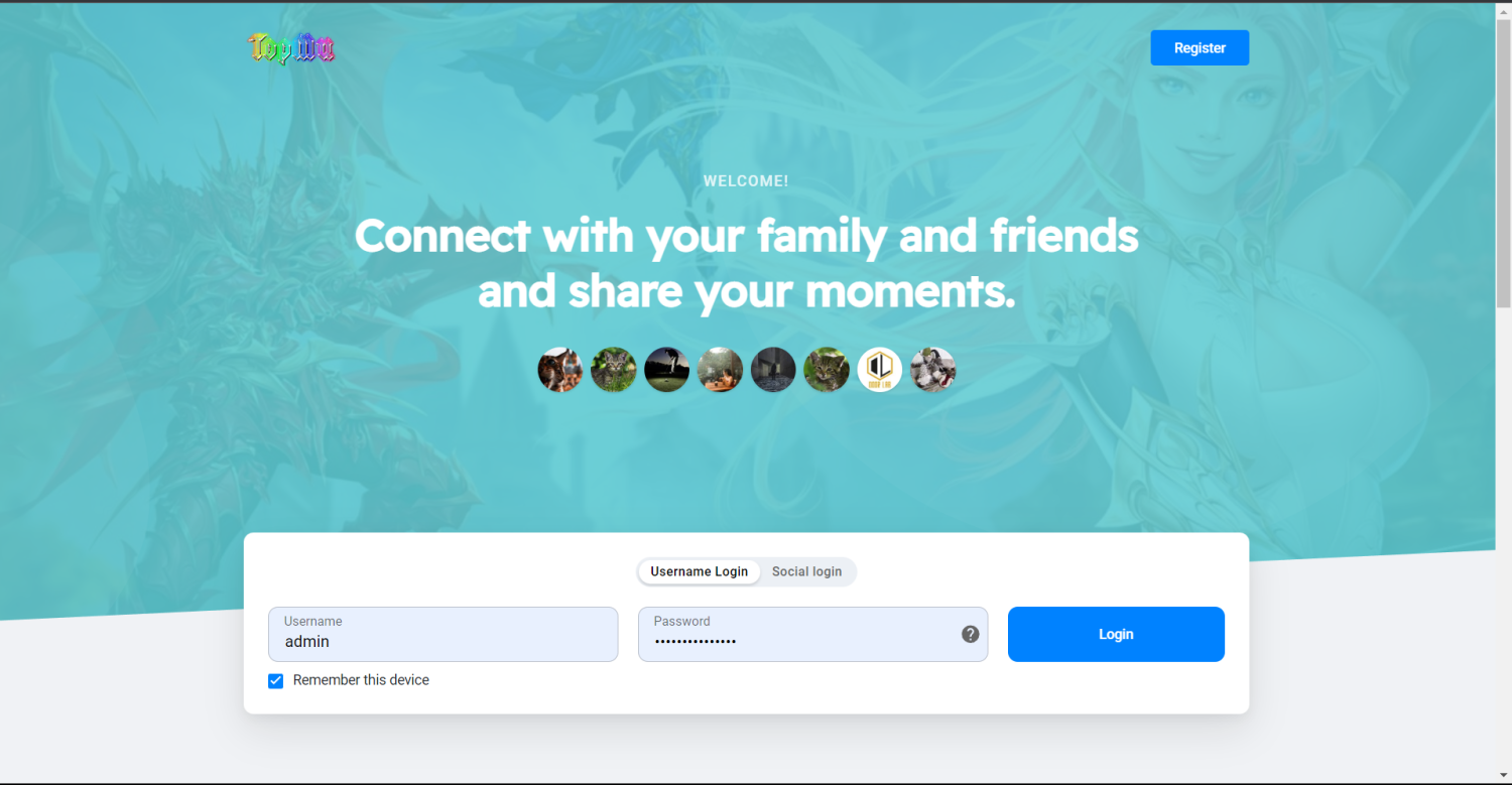 Dịch vụ thiết lập hệ thống Mạng Xã Hội